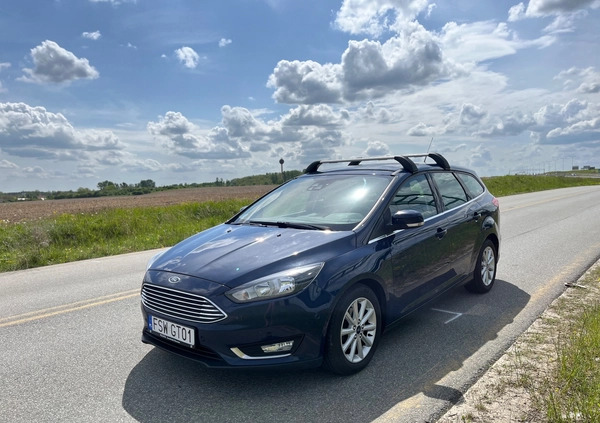 Ford Focus cena 29999 przebieg: 247587, rok produkcji 2015 z Świebodzin małe 352